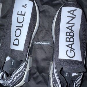 Dolce & Gabbana Monochrome Slip-On Shoes